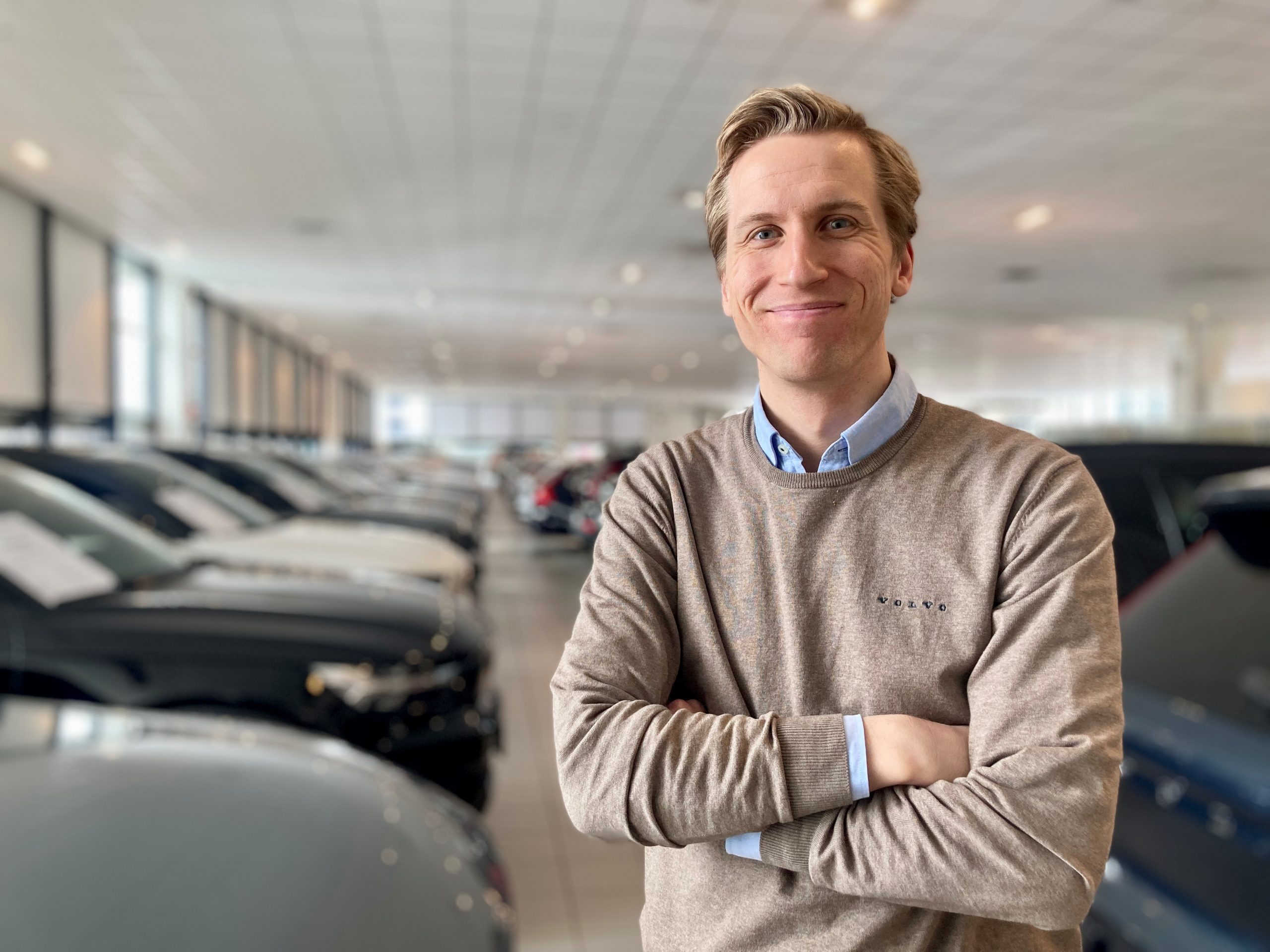 Audun og Volvo Car Stor-Oslo har klare ambisjoner for fremtiden: – Vi skal være fremoverlent og et flaggskip, og da trenger vi de beste verktøyene